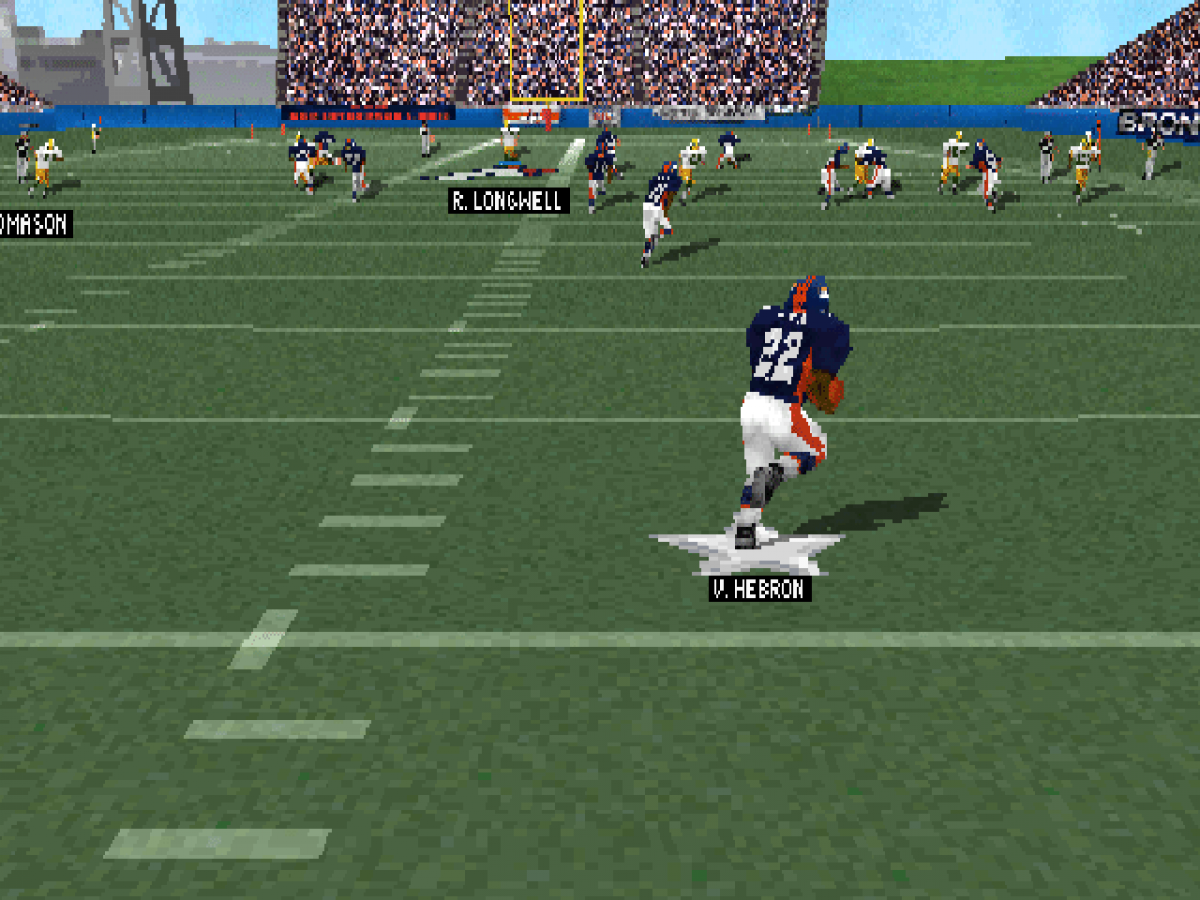 Madden NFL 99 gameplay for PlayStation 1 (PS1) retro football video game
