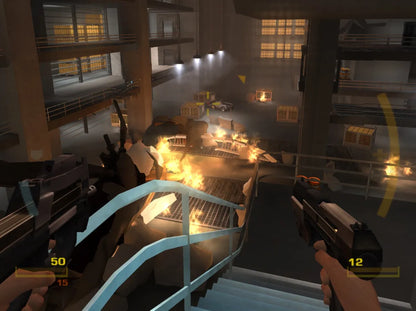 007 GoldenEye Rogue Agent for GameCube featuring first person shooter action with a villain focused storyline gameplay screenshot