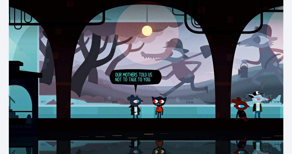 Night in the Woods gameplay image for Nintendo Switch (NS) indie video game