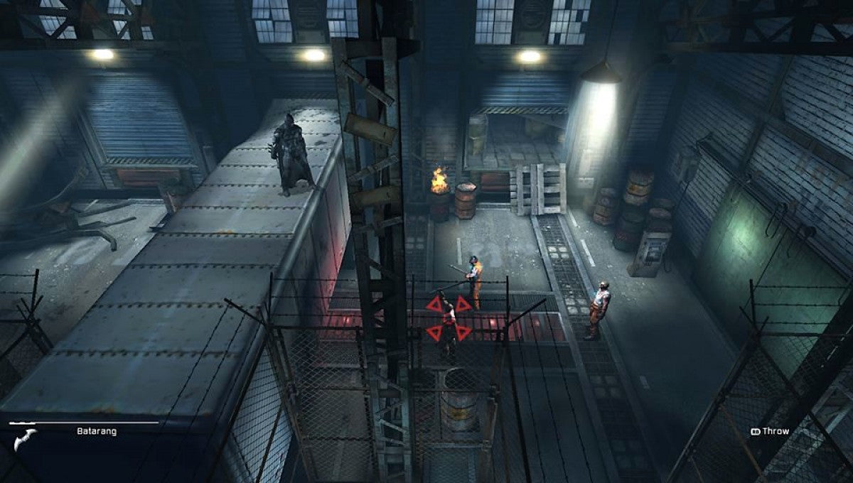 Batman Arkham Origins Blackgate retro PS Vita video game Batman action adventure stealth combat detective gameplay DC Comics side scrolling handheld console title PlayStation Vita release gameplay