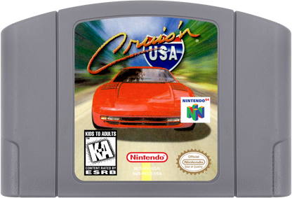 Cruisn USA cartridge for Nintendo 64 N64 video game
