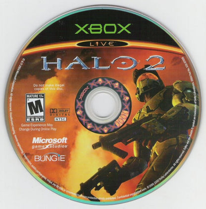 Halo 2 Limited Collector’s Edition Xbox first-person shooter video game disc