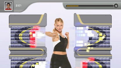 EyeToy: Kinetic gameplay for PlayStation 2 (PS2) motion-controlled fitness training video game