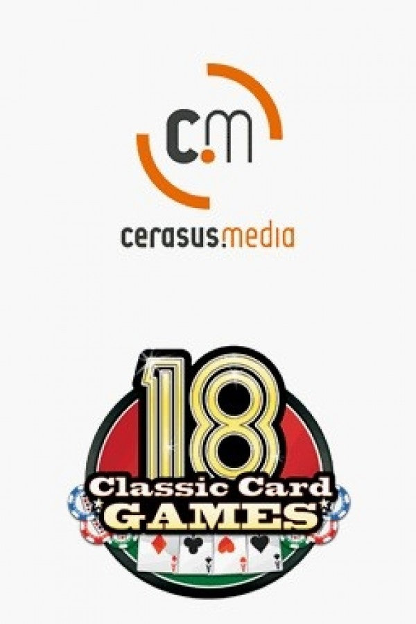 18 Classic Card Games title screen for Nintendo DS (DS) video game