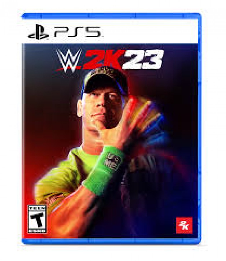 Cover art for WW2K23 PlayStation 5 (PS5) wrestling video game