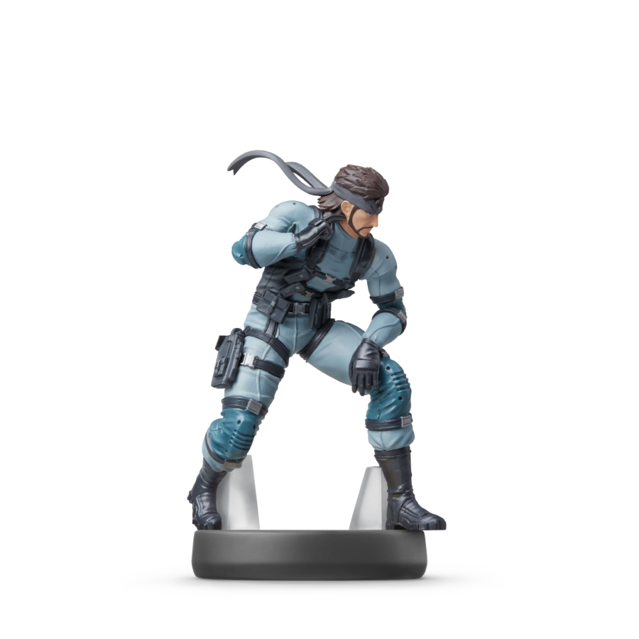 Snake Super Smash Bros Amiibo loose Nintendo figure