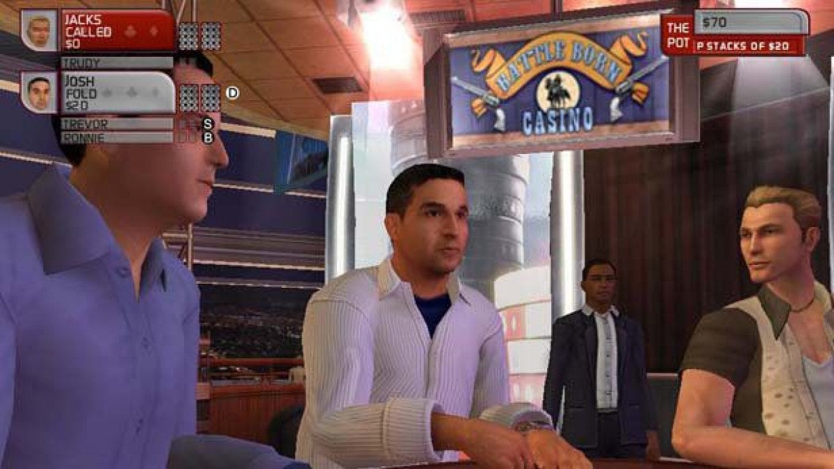 Stacked With Daniel Negreanu – PlayStation 2 (PS2) video game gameplay, poker simulation.