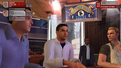 Stacked With Daniel Negreanu – PlayStation 2 (PS2) video game gameplay, poker simulation.