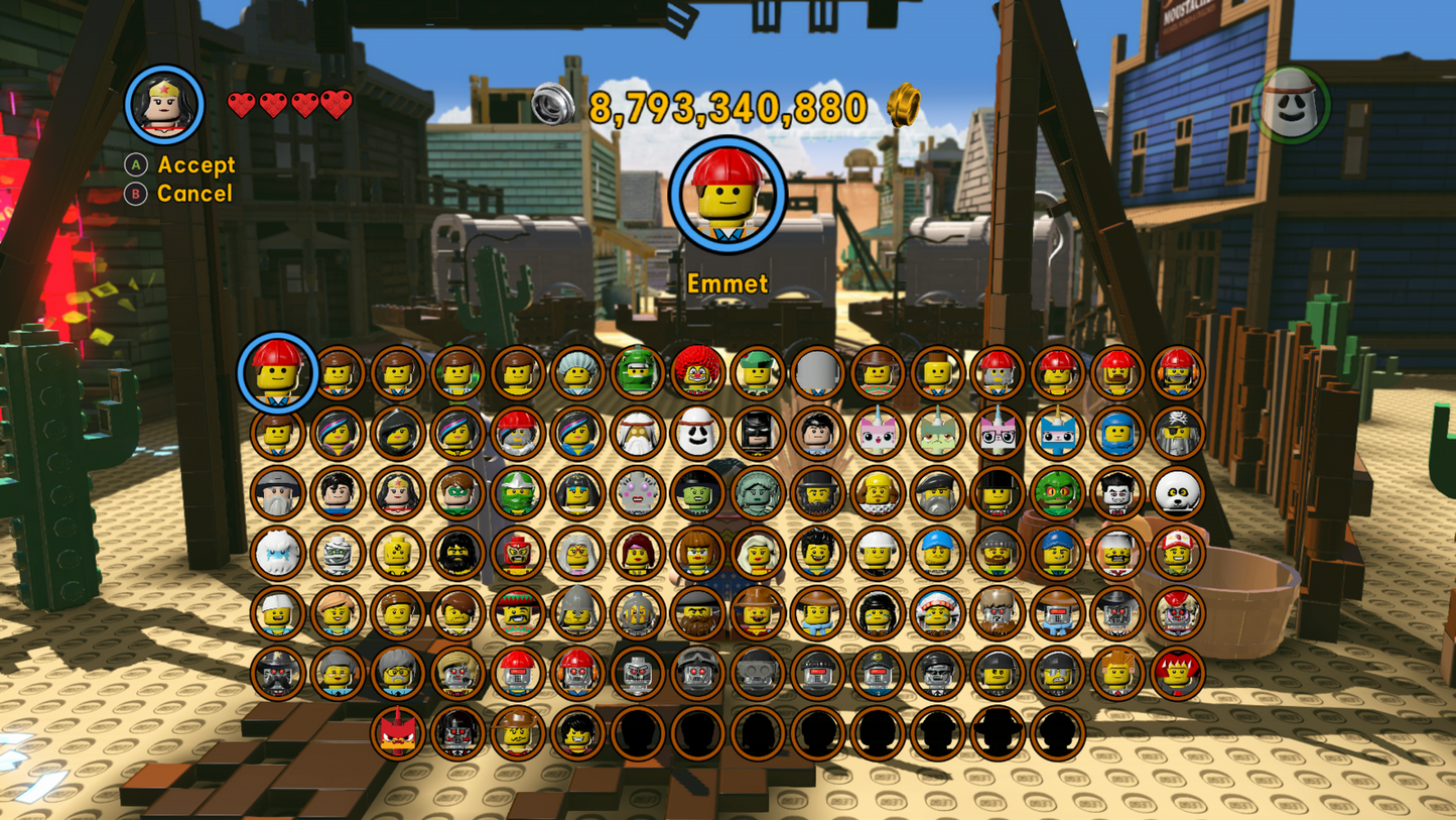 LEGO Movie Videogame Xbox 360 action-adventure building game based on the animated film with open-world exploration and humor gameplay screenshot