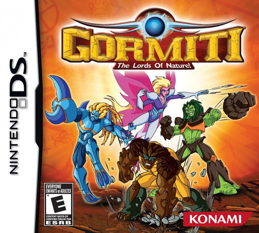 Gormiti: The Lords of Nature cover art for Nintendo DS (DS) video game
