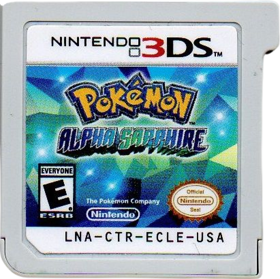 Pokémon Alpha Sapphire cartridge for Nintendo 3DS (3DS) role-playing video game