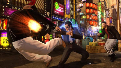 Yakuza 0 Director's Cut PlayStation 5 PS5 for action adventure role playing video game fans featuring open world exploration Japanese city environments intense street combat cinematic storytelling Kazuma Kiryu and Goro Majima character driven missions mini games side activities and enhanced Director's Cut content collectible gaming appeal gameplay