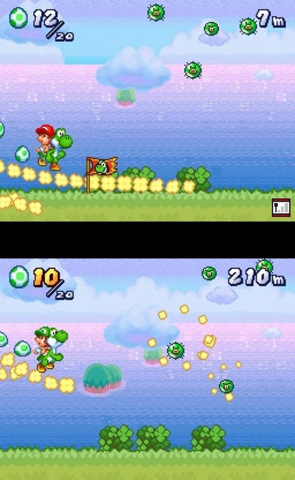 Yoshi: Touch & Go gameplay for Nintendo DS (DS) video game