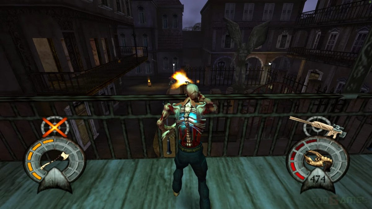 Shadow Man 2econd Coming PS2 Sony PlayStation 2 action adventure horror game third person combat supernatural powers voodoo themed story exploration dark atmosphere Acclaim Entertainment retro gaming PlayStation 2 software video game title gameplay