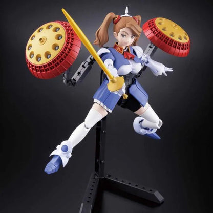 Hyper Gyanko HGBF Bandai Hobby model kit from Gundam Build Fighters Try anime buildable girl character gunpla hybrid figure detailed plastic kit collectible display piece cute mecha girl figure for fans 