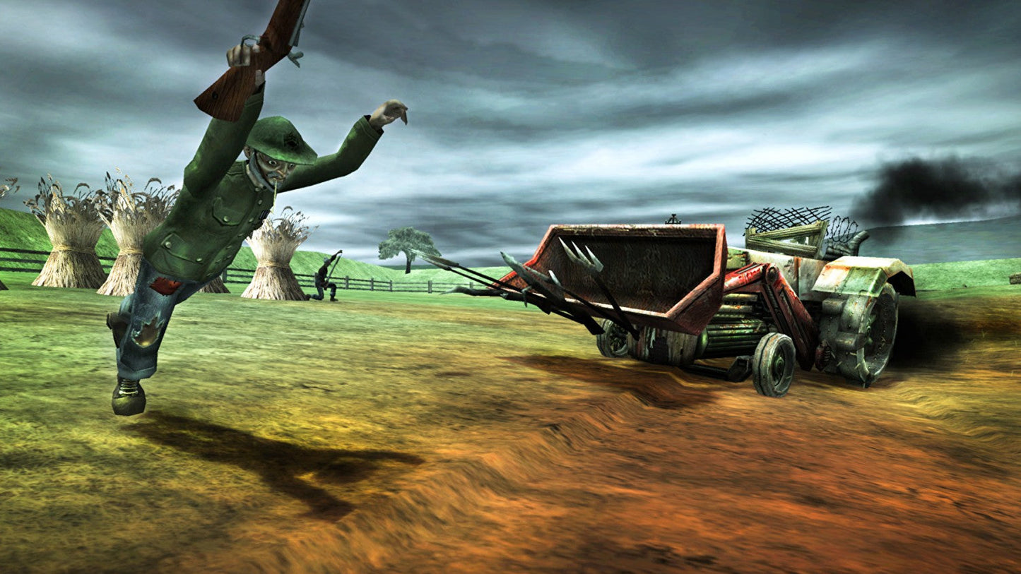Stubbs the Zombie in Rebel Without a Pulse Nintendo Switch inspired design featuring dark comedy action adventure aesthetic quirky undead protagonist retro style city chaos zombie outbreak humor driven gameplay third person combat sandbox exploration presentation gameplay 