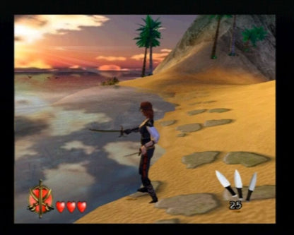 Pirates Legend of Black Kat PlayStation 2 PS2 retro video game action adventure gameplay (2002)