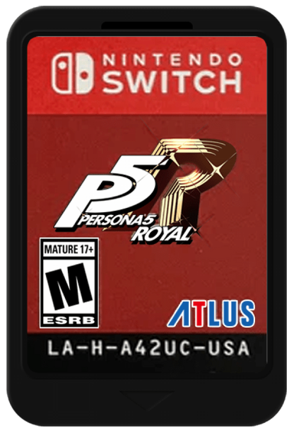Persona 5: Royal cartridge for Nintendo Switch (NS) video game