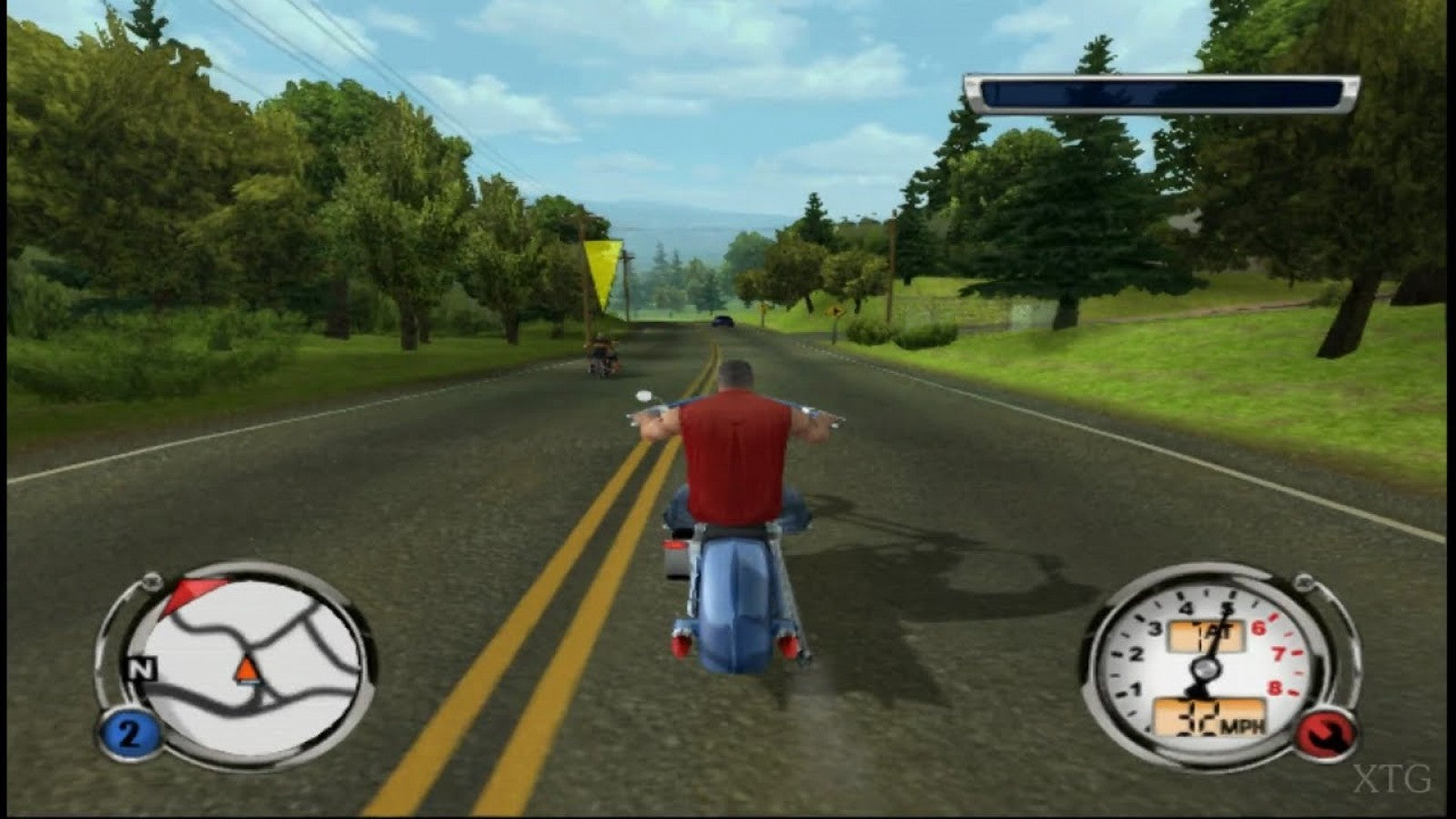 American Chopper PS2 motorcycle racing video game gameplay