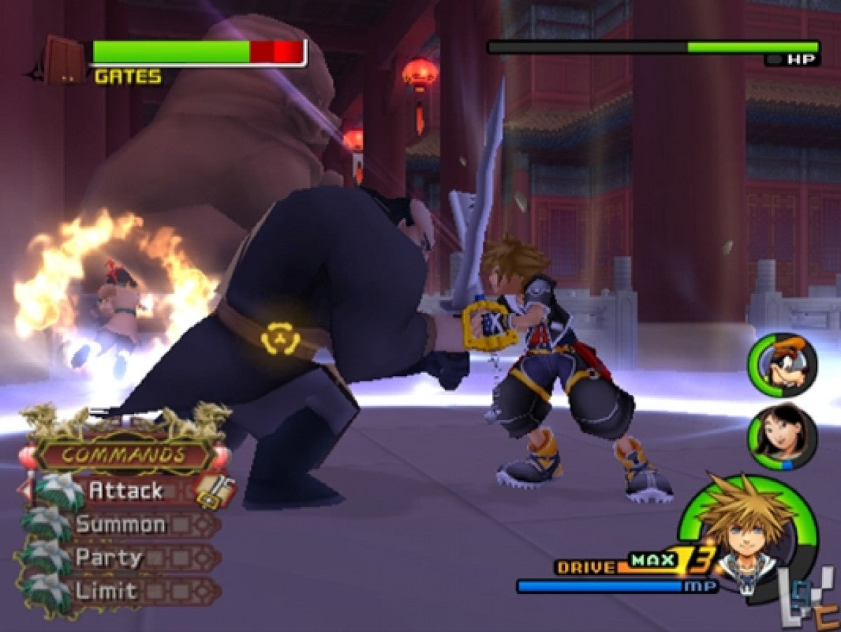 Kingdom Hearts HD 2 point 5 Remix gameplay for PlayStation 3 PS3 video game