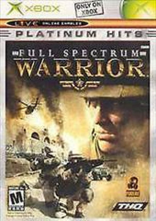 Full Spectrum Warrior [Platinum Hits] cover art for Xbox (XBOX) video game