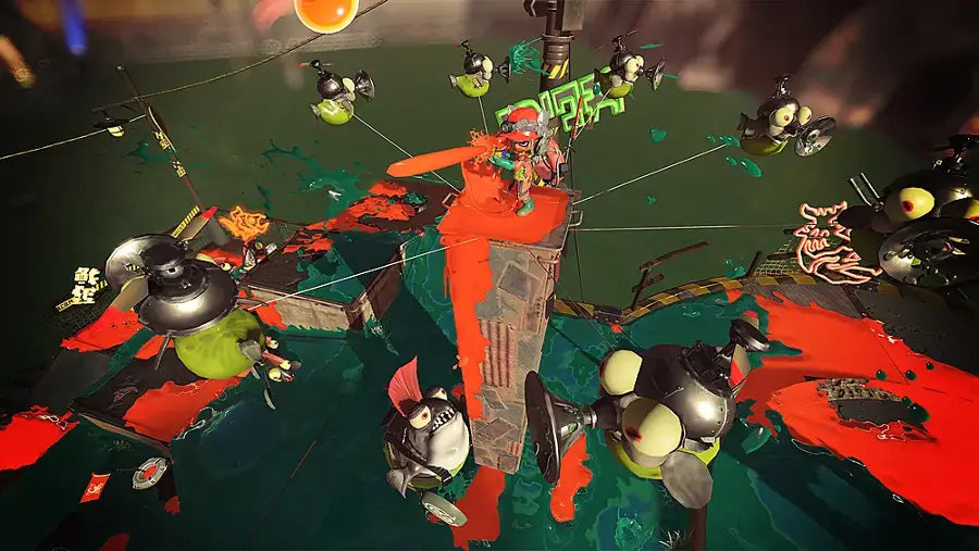 Splatoon 3 gameplay image for Nintendo Switch NS video game