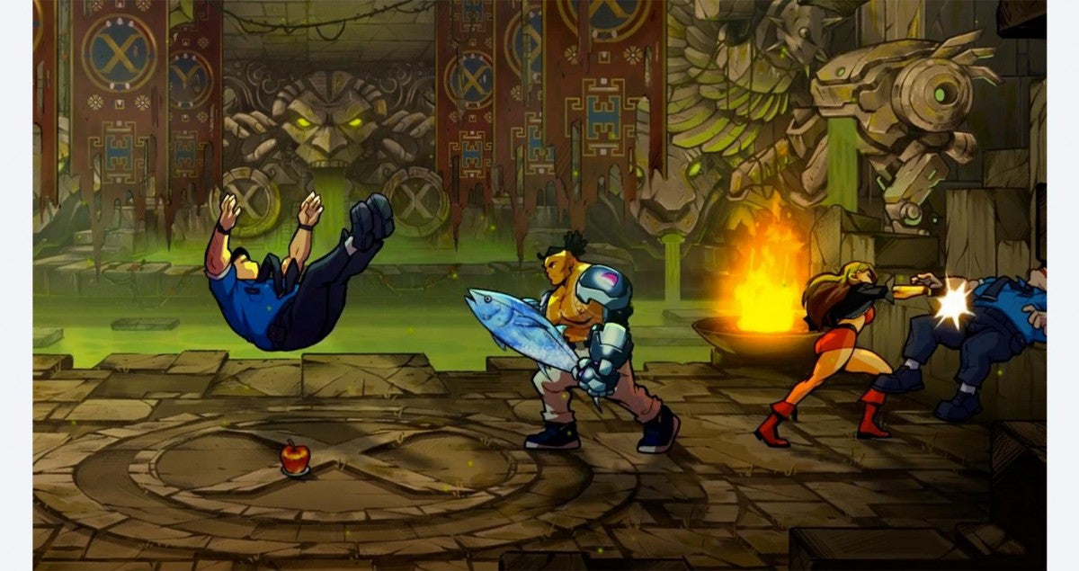 Streets of Rage 4 gameplay image for Nintendo Switch NS fighting video game  