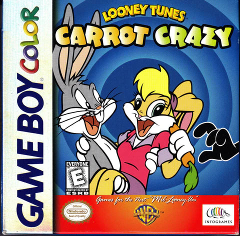 Looney Tunes: Carrot Crazy cover art for Game Boy (GB) video game