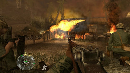 Call of Duty: World at War – Final Fronts for PlayStation 2 with World War II themed military action gameplay