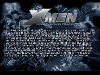 X-Men Legends Xbox XBOX for action role playing video game fans featuring Marvel superhero team based combat iconic X-Men characters character progression cooperative multiplayer mutant powers immersive comic book storyline dungeon exploration collectible gaming appeal gameplay