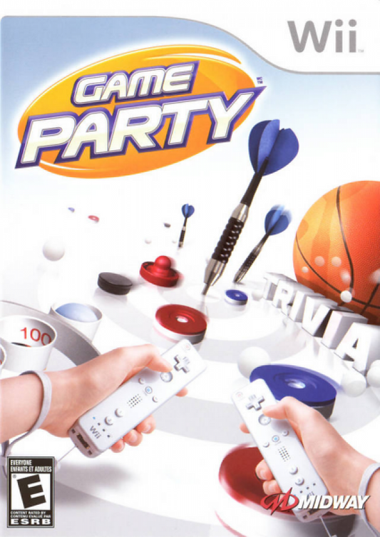 Game Party cover art for Nintendo Wii (Wii) video game