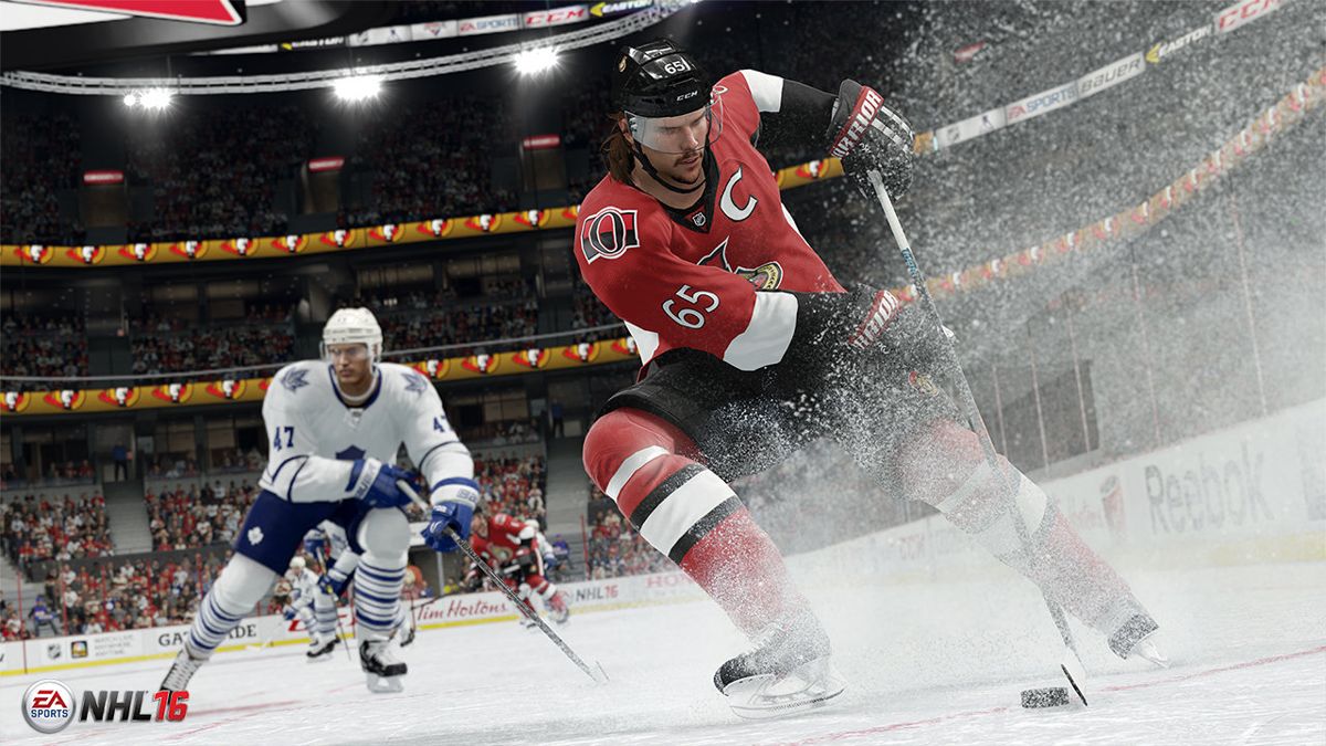 NHL 16 – PlayStation 4 (PS4) video game gameplay, ice hockey sports simulation game
