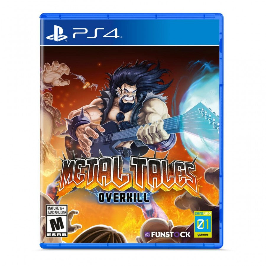 Metal Tales: Overkill cover art for PlayStation 4 (PS4) video game
