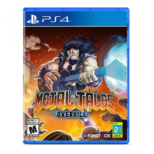 Metal Tales: Overkill cover art for PlayStation 4 (PS4) video game
