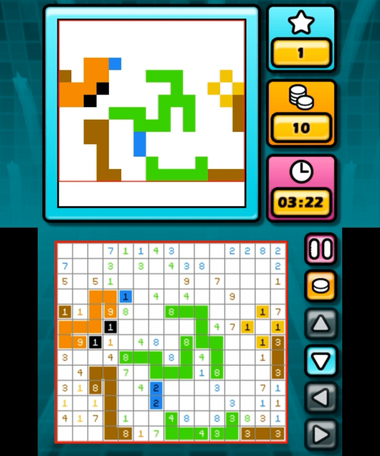 Puzzler World 2012 3D gameplay for Nintendo 3DS (3DS) puzzle compilation video game