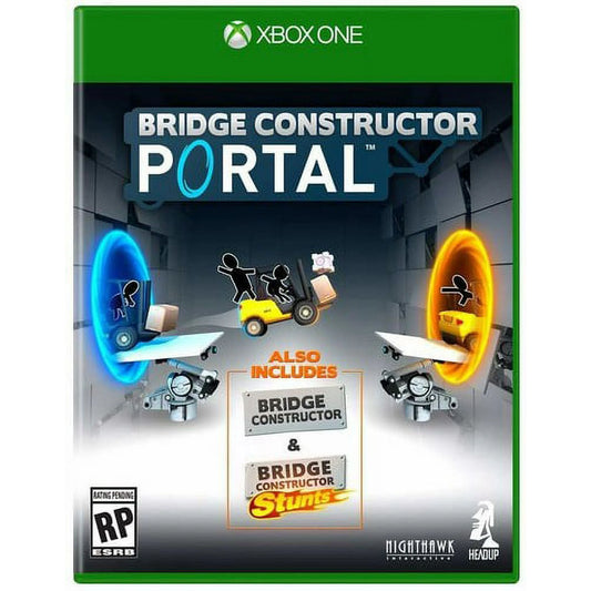 Bridge Constructor Portal cover art for Xbox One (XONE) video game