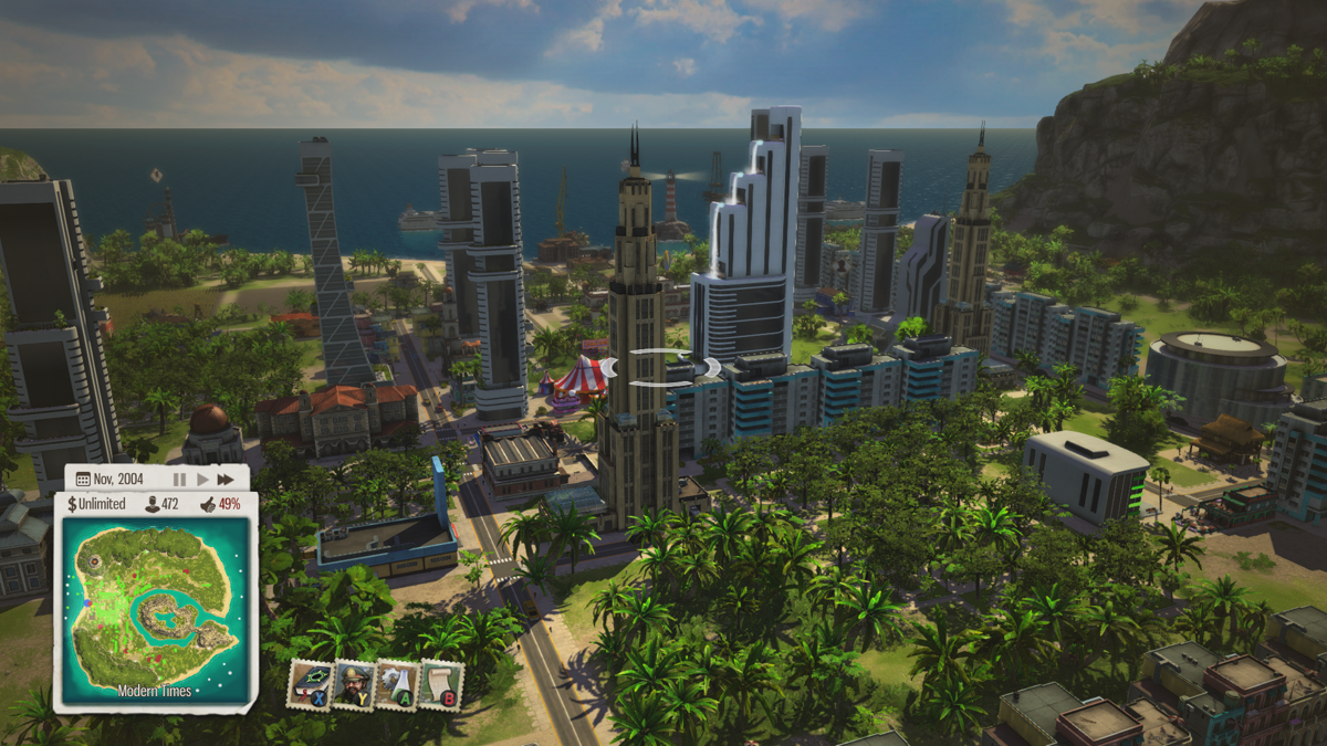 Tropico 5 [Penultimate Edition] – Xbox One (XONE) gameplay for city-building and political simulation video game