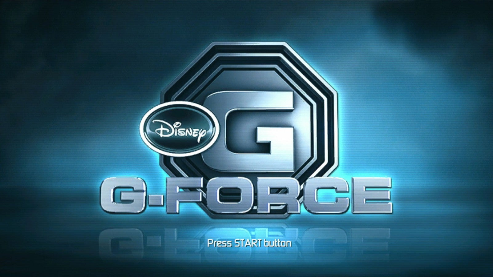 Disney G-Force title screen for PlayStation 3 (PS3) video game