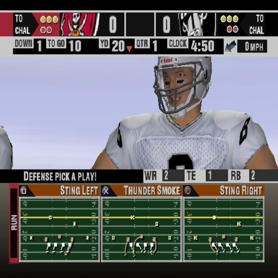 Madden NFL 2004 gameplay for PlayStation 2 (PS2) sports video game