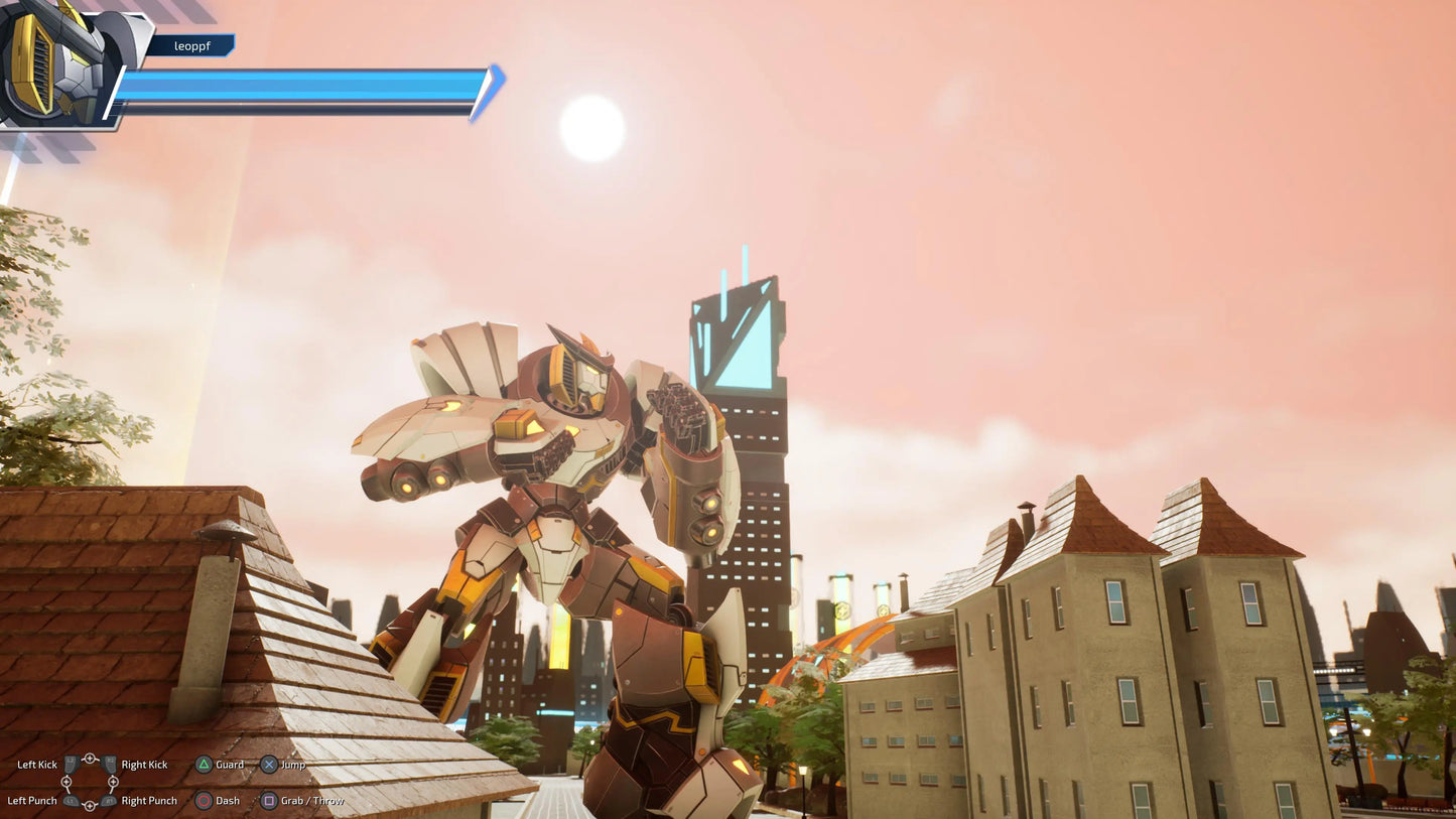Override 2 Super Mech League PlayStation 5 PS5 for arcade fighting video game fans featuring giant mech battles fast paced combat powerful robot abilities arena environments customizable mechs competitive multiplayer matches special attacks and explosive action packed gameplay collectible gaming appeal gameplay