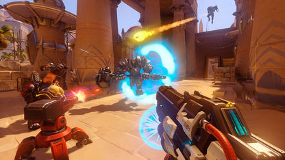 Overwatch [Origins Edition] – PlayStation 4 (PS4) video game gameplay, team-based first-person shooter