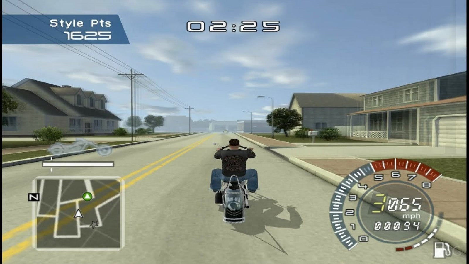 American Chopper PS2 motorcycle racing video game gameplay