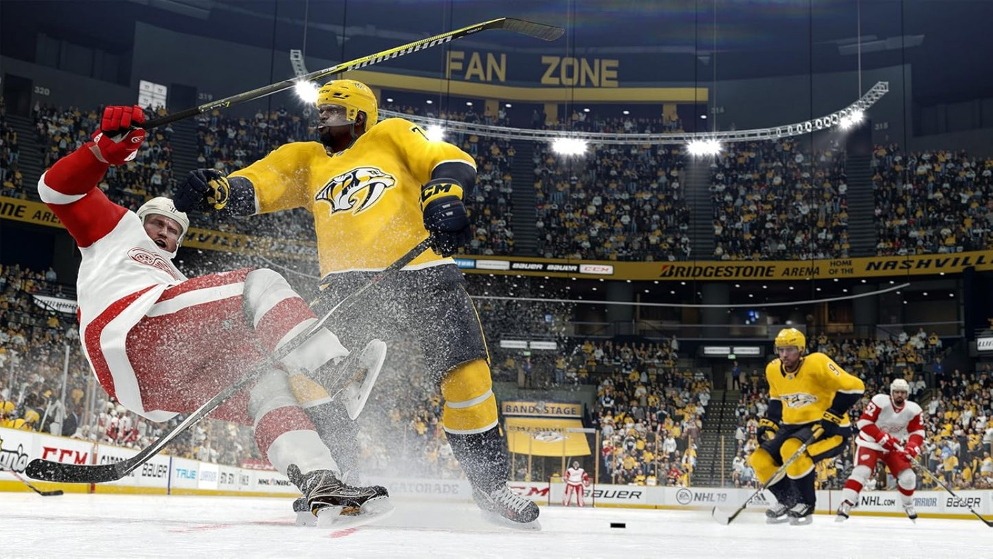 NHL 19 gameplay for Xbox One (XONE) sports ice hockey video game