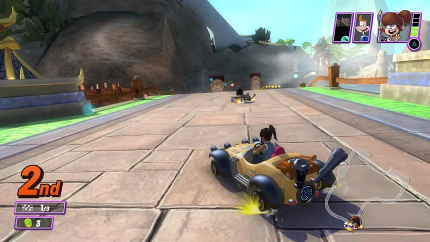 Nickelodeon Kart Racers 2 Grand Prix Xbox One for retro video game enthusiasts featuring arcade kart racing gameplay iconic Nickelodeon characters colorful tracks power up based competition local multiplayer racing family friendly fun and collectible gaming appeal gameplay 