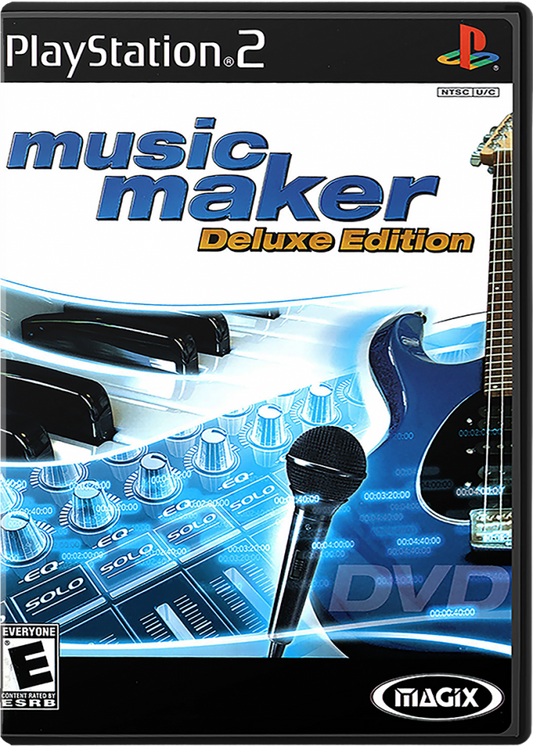 Music Maker Deluxe Edition cover art for PlayStation 2 (PS2) video game