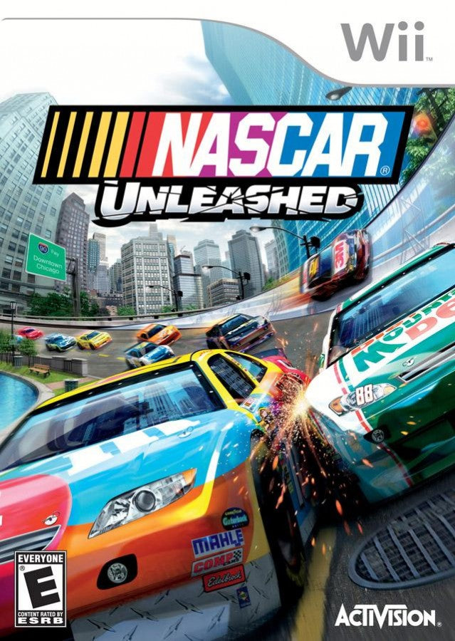 NASCAR Unleashed cover art for Nintendo Wii (Wii) video game