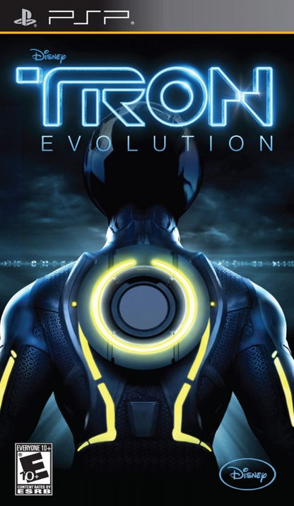 Tron: Evolution – cover art for PlayStation Portable (PSP) action-adventure game
