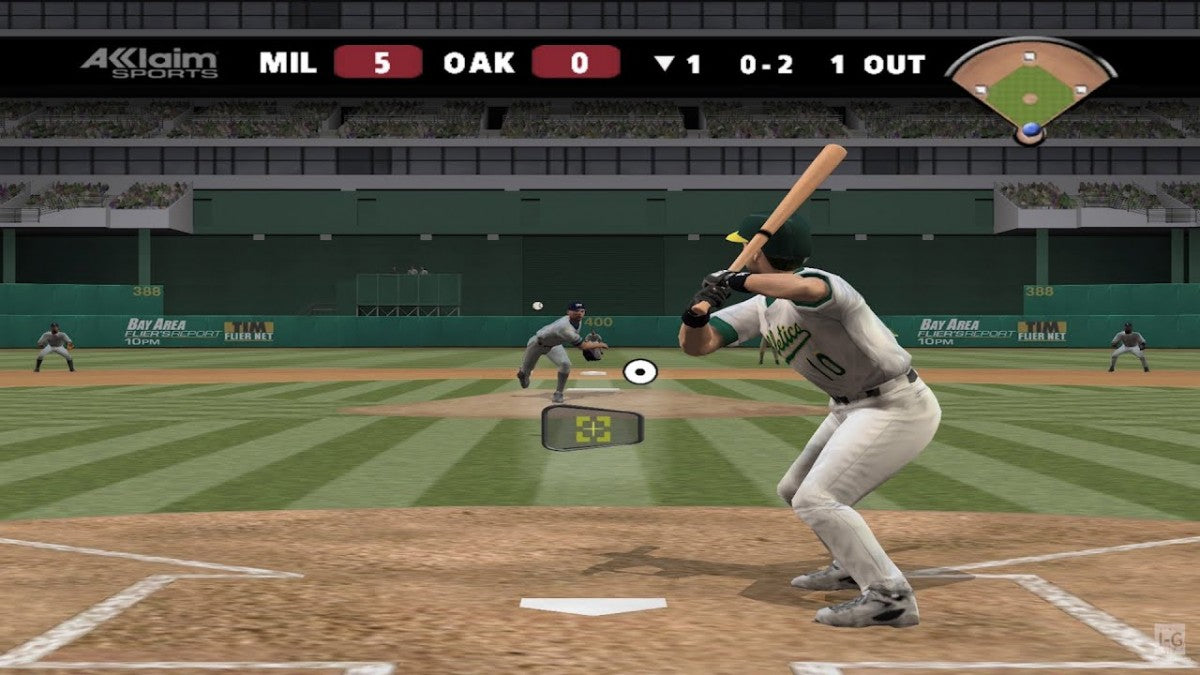 All-Star Baseball 2004 PS2 sports baseball video game gameplay