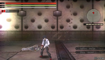 Gods Eater Burst PlayStation Portable inspired design featuring anime action role playing aesthetic post apocalyptic monster hunting fast paced combat customizable weapons futuristic survival adventure dramatic storytelling handheld gaming presentation gameplay 