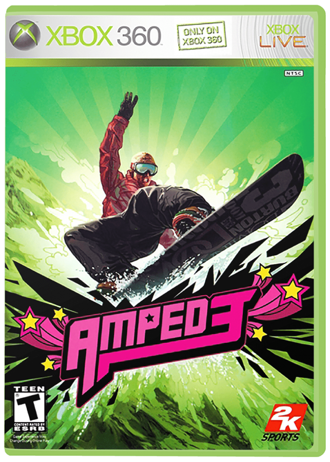 Amped 3 cover art for Xbox 360 (X360) video game